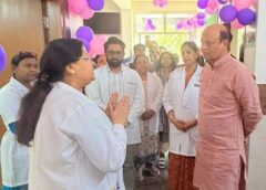 बड़खल विधायक धनेश अदलखा ने किया HPV टीकाकरण अभियान का शुभारंभ