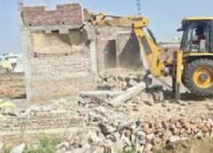 फरीदाबाद में अवैध कॉलोनी पर बड़ी कार्रवाई, गांव गौछी में 6 एकड़ में तोड़फोड़