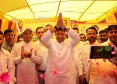 संत नगर में कैबिनेट मंत्री विपुल गोयल ने ₹5 करोड़ की परियोजनाओं का किया शिलान्यास