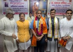 फरीदाबाद: आर्य समाज मंदिर में वेद कथा का समापन, उद्योगपति सुरेंद्र आर्य का अभिनंदन