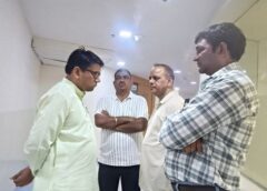 फरीदाबाद: लिफ्ट हादसे में घायल पत्रकारों से मिले MCCM मुकेश वशिष्ठ, हर संभव मदद का दिया भरोसा