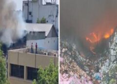 फरीदाबाद की Wipro कंपनी में लगी भीषण आग, कई किमी तक दिखा धुएं का गुबार, करोड़ों का नुकसान 