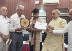 फरीदाबाद: 81 मेधावी छात्रों को मिला विप्र विद्यारत्न पुरस्कार, मूलचंद शर्मा ने शिक्षा को बताया समाज की ताकत
