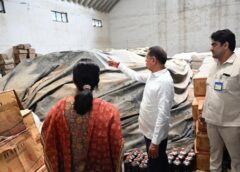 फरीदाबाद: अनाज गोदाम में गंदगी देख भड़के मंत्री राजेश नागर, अधिकारियों को फटकारा 