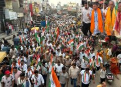 NIT फरीदाबाद में भव्य तिरंगा यात्रा, कृष्ण पाल गुर्जर और सतीश फागना रहे मौजूद