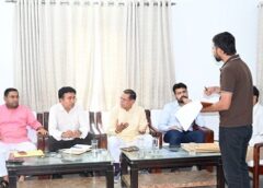 फरीदाबाद: विकास कार्यों में देरी पर मंत्री राजेश नागर सख्त, ठेकेदारों को ब्लैकलिस्ट की चेतावनी