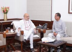 हरियाणा के मंत्री राजेश नागर ने केंद्रीय गृह मंत्री अमित शाह से की शिष्टाचार भेंट