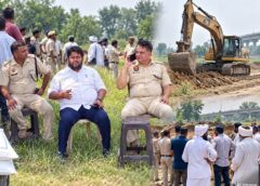 फरीदाबाद: पुलिस के साये में ग्रीनफील्ड एक्सप्रेसवे का निर्माण शुरू, 15 किसानों पर केस दर्ज, एक महिला हिरासत में