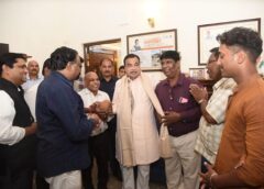 फरीदाबाद: महाराष्ट्र मित्र मंडल के रजत जयंती गणेशोत्सव में आएंगे नितिन गडकरी, निमंत्रण किया स्वीकार