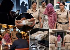 फरीदाबाद में हनीट्रैप के आरोप में महिला गिरफ्तार, 1 लाख रुपये बरामद,