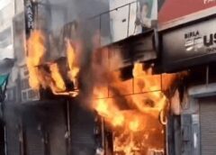 बल्लभगढ़ बाजार में चार दुकानों में आग के बाद भी नहीं सुधरे हालात, फिर हुआ अतिक्रमण