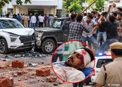 हरियाणा: MLA दफ्तर पर हिंसक झड़प,  धारदार हथियारों से हमला, क्रेटा में मारी टक्कर, कई घायल 