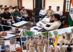 फरीदाबाद पुलिस की बड़ी कार्रवाई, 9 नशा तस्करों की अवैध संपत्तियां और निर्माण ध्वस्त