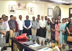 प्रो. संजय कौशिक ने जे.सी. बोस विश्वविद्यालय के कुलगुरु का कार्यभार संभाला