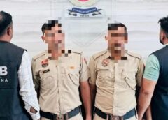 फरीदाबाद ACB ने 9 हजार की रिश्वत लेते Dial-112 दो  पुलिसकर्मी  किए गिरफ्तार 
