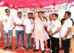 फरीदाबाद में हेलमेट लंगर: मंत्री विपुल गोयल ने 750 हेलमेट बांटकर दिया सड़क सुरक्षा का संदेश