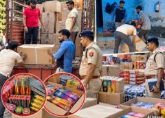 फरीदाबाद में 7,270 किलो पटाखे बरामद, 2025 में खत्म हो चुका था गोदाम संचालक का लाइसेंस