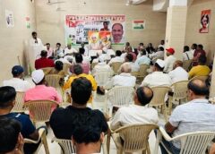 फरीदाबाद: कांग्रेस ने गांधी और शास्त्री को किया नमन, उनके आदर्शों को अपनाने का आह्वान