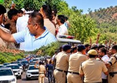 फरीदाबाद की पहाड़ियों में गोकशी की खबर से हंगामा, 3 व्यक्ति हिरासत से छोड़े गए, पुलिस और हिंदू संगठनों में झड़प