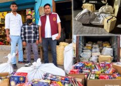फरीदाबाद: मित्तल कॉम्प्लेक्स और ओल्ड चुंगी में 978 किलो प्रतिबंधित पटाखे बरामद, दो आरोपी पकड़े गए